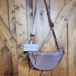 Stylish Tan Crossbody Bag